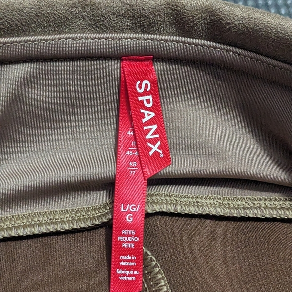 SPANX Faux Suede Leggings - Picture 8 of 8